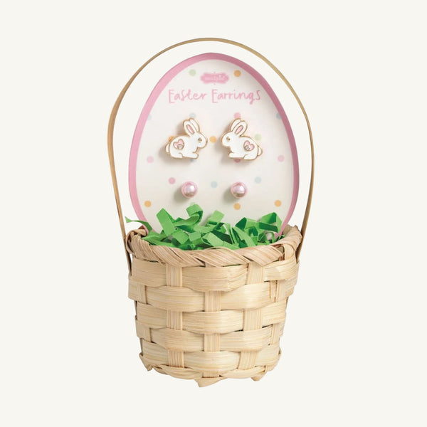 Cream Easter Earring Set - Mudpie