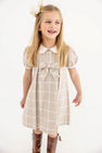 Francene Frock - Thompson Park Plaid with Palmetto Pearl