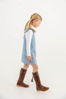 Julia Jumper - Barnsley Blue Tweed