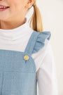 Tatum's Turtleneck & Onesie - Worth Avenue White