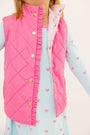 Vaughn Vest - Winter Park Pink with Have a Little Heart