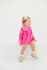 Tabitha's Teacher's Pet Dress - Winter Park Pink Velveteen
