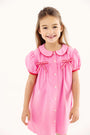 Tabitha's Teacher's Pet Dress - Hamptons Hot Pink with Richmond Red