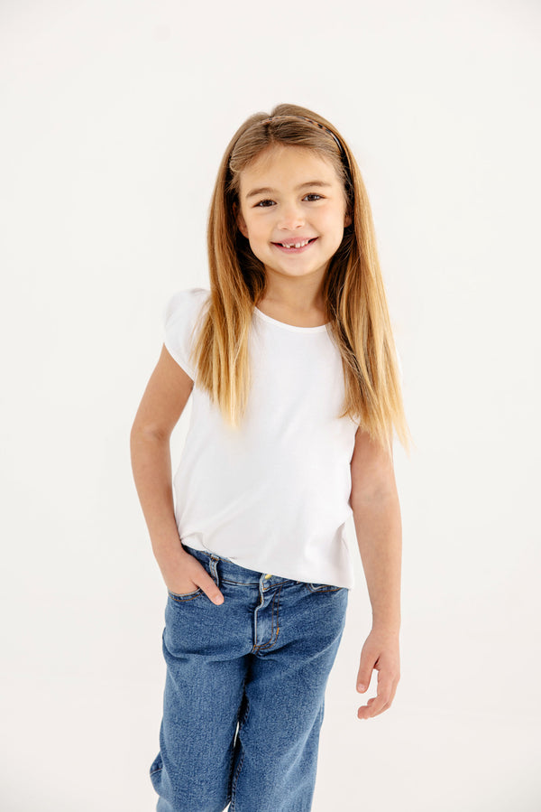 Penny's Play Shirt & Onesie - Worth Avenue White