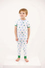 Sutton's Short Sleeve Set - Applecrest Orchard (Beale Street Blue) with Kiawah Kelly Green
