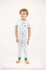 Sutton's Short Sleeve Set - Applecrest Orchard (Beale Street Blue) with Kiawah Kelly Green