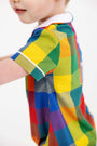 Biltmore Bubble - Ashland Park Plaid with Worth Avenue White