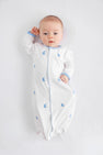Twinkle Twinkle 2-In-1 - Worth Avenue White with Beale Street Blue Bunnies & Chicks