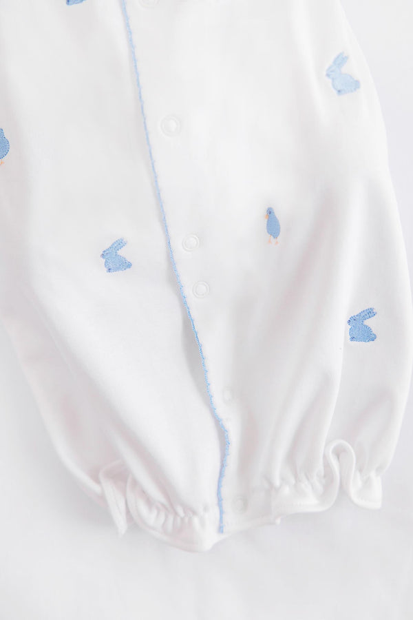 Twinkle Twinkle 2-In-1 - Worth Avenue White with Beale Street Blue Bunnies & Chicks