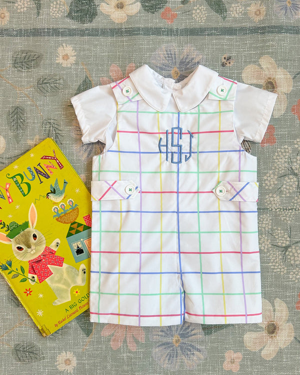 Monogram: Barbados Blue, Caldwell Circle Font