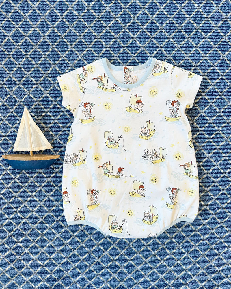 Short Sleeve Patton Play Bubble - S.S. Beaufort with Buckhead Blue
