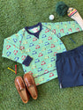 Cassidy Comfy Crewneck - Buggy and Ball with Nantucket Navy