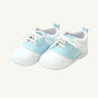 Angel Baby Austin Shoes - White with Sky Blue
