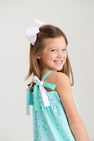 Lainey's Little Dress - Sarasota School of Fish with Worth Avenue White