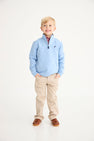 Hayword Half Zip - Barrington Blue