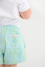 Sheffield Shorts - Pelham Bay Plaid (Green)