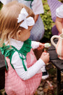 Happy Halloween Pink Pumpkin Costume (Toddler) - Hamptons Hot Pink Micro Dot with Palm Beach Pink & Kiawah Kelly Green