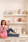Vaughn Vest - Winter Park Pink with Have a Little Heart