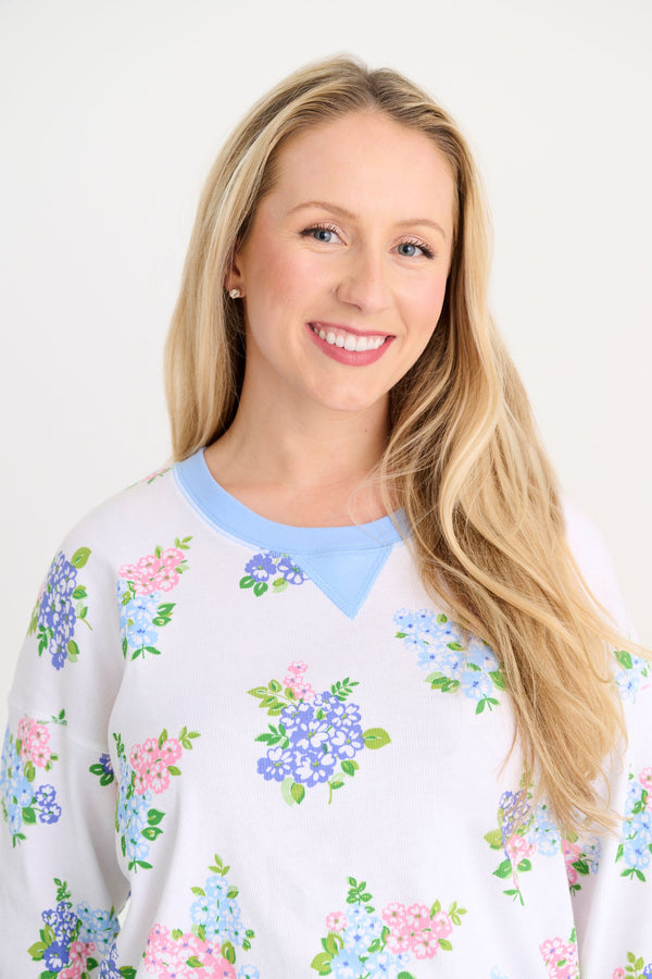 Callahan Cabernet Short Set - Just Because Bouquets with Beale Street Blue