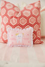 Fairy Exchange Pillow - Palm Beach Pink