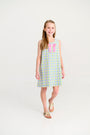 Jilly Jumper - Primland Plaid with Hamptons Hot Pink