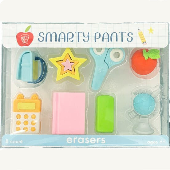 Smarty Pants Eraser Set - Jollity & Co