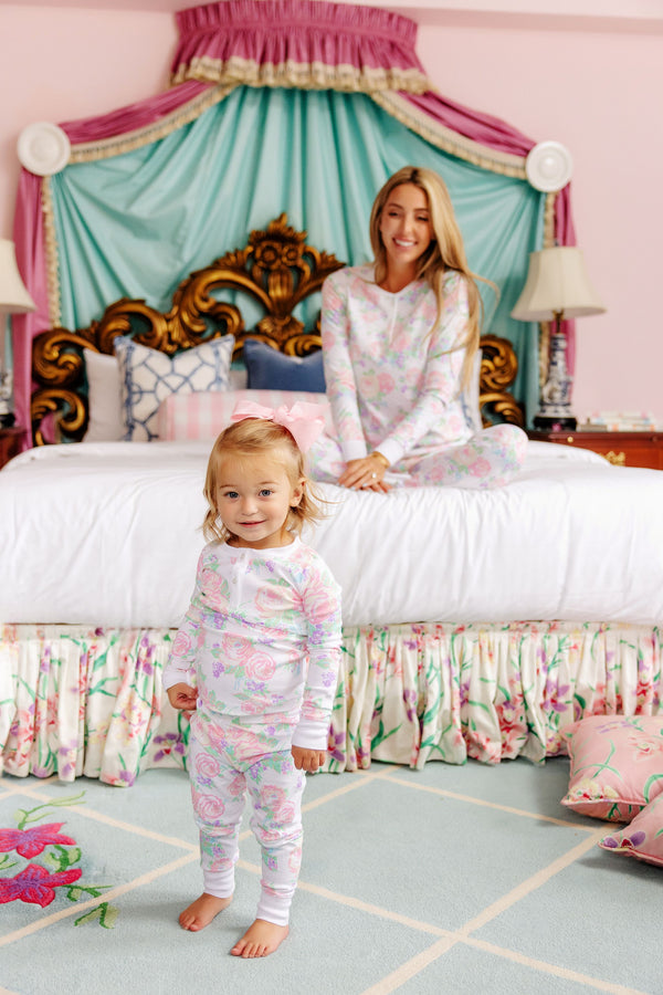 Sara Jane's Sweet Dreams Set - Princess Grace Rose (Pink) with Worth Avenue White