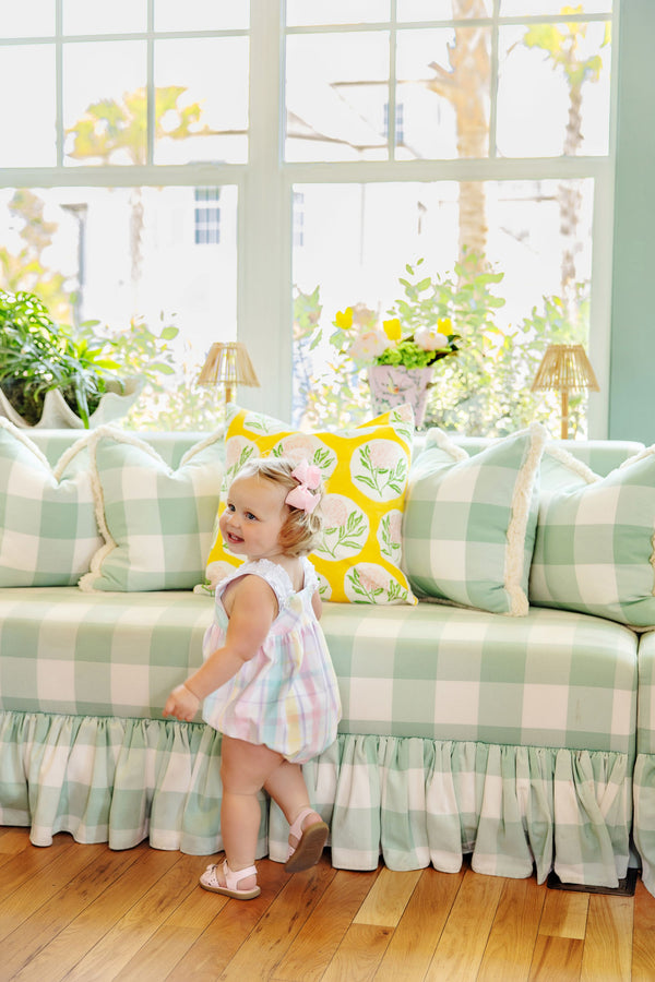 Babs Bubble - Brunch Plate Plaid with Worth Avenue White