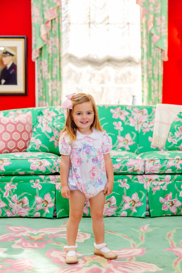 Mary Baker Bubble - Princess Grace Rose (Pink) with Worth Avenue White