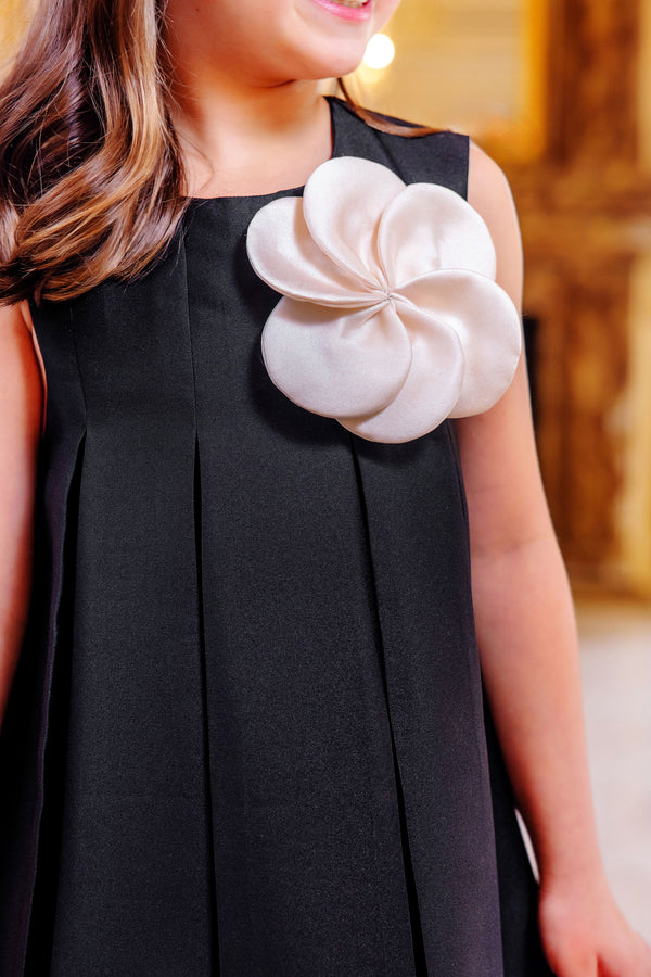 Grandccasion™ Darby Dress - Newport Night with Grand Isle Ivory Flower