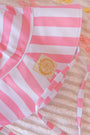 Cissy Sunhat - Caicos Cabana Stripe (Hamptons Hot Pink)