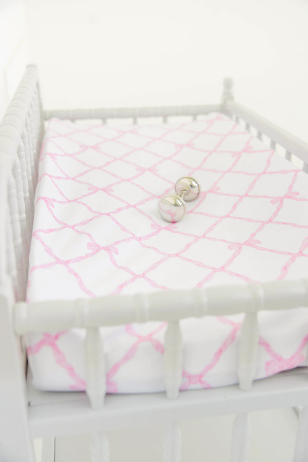 Sleep Tight Crib Sheet - Belle Meade Bow