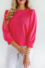 Is it Saturday Sweatshirt (Women) - Palm Springs Punch