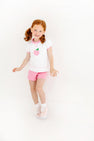 Shipley Shorts - Hamptons Hot Pink with Worth Avenue White