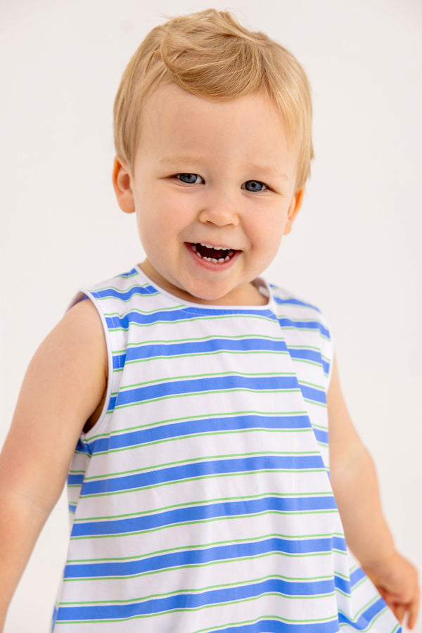 Benjamin Bubble - Seabrook Stripe with Worth Avenue White