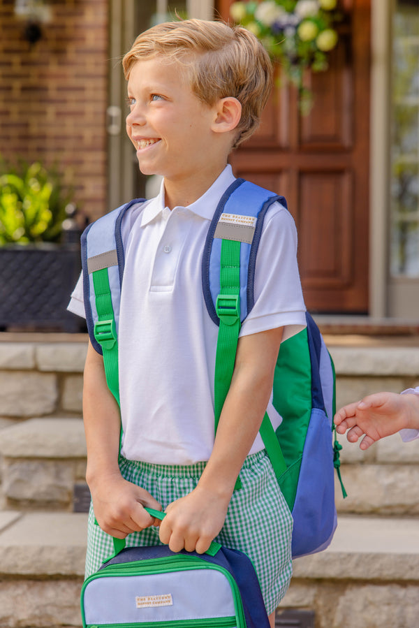 Don't Forget Your Backpack - Beale Street Blue, Barbados Blue, Nantucket Navy & Kiawah Kelly Green