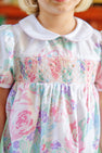 Dollie Mae Dress - Princess Grace Rose (Pink) with Worth Avenue White