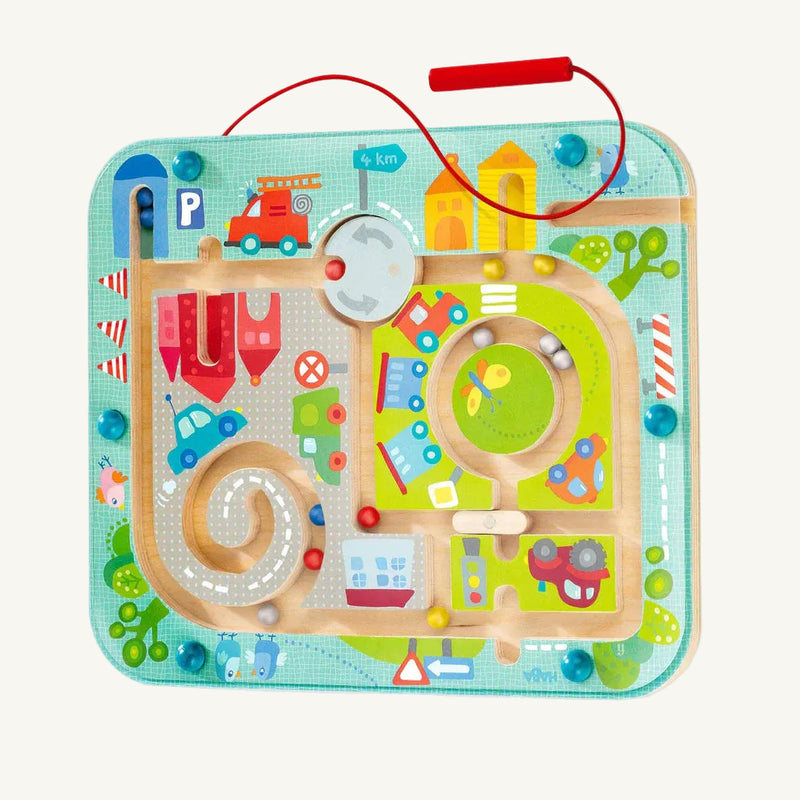 Town Maze Magnetic Puzle Game - HABA