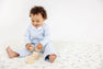 Quilted Play Mat - Quack Quack Honk with Barrington Blue