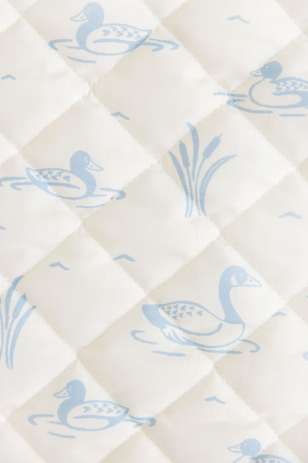 Quilted Play Mat - Quack Quack Honk with Barrington Blue