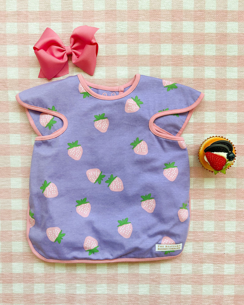 Big Bite Bib - Sanibel Strawberry (Palisades Purple)