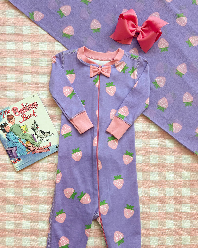 Silent Night Swaddle - Sanibel Strawberry (Palisades Purple)