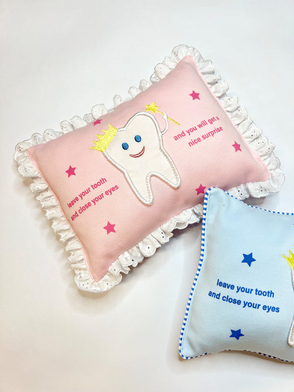 Fairy Exchange Pillow - Palm Beach Pink