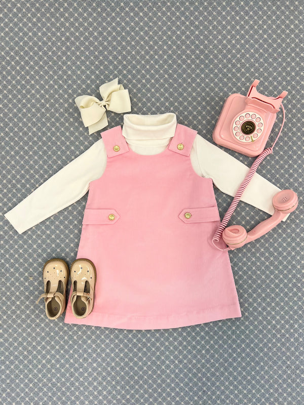 Janie Jumper (Corduroy) - Sandpearl Pink