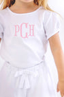 Penny's Play Shirt & Onesie - Worth Avenue White