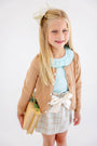 Long Sleeve Ramona Ruffle Shirt - Edisto Egg Blue