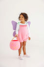 Happy Halloween Butterfly (Toddler) - Hamptons Hot Pink with Palisades Purple