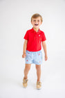 Critter Sheffield Shorts - Beale Street Blue with Sailboats