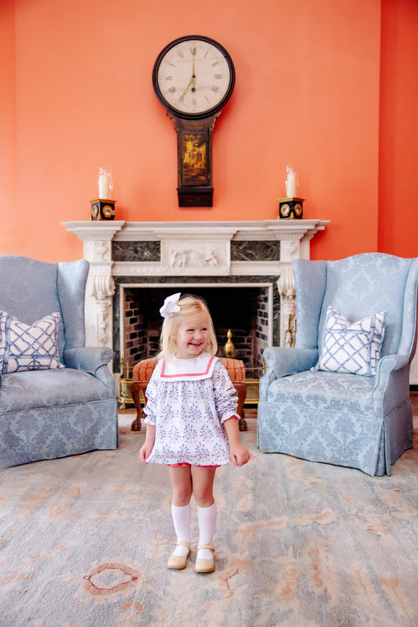 Katie's Classic Set - Little Oak with Parrot Cay Coral Corduroy