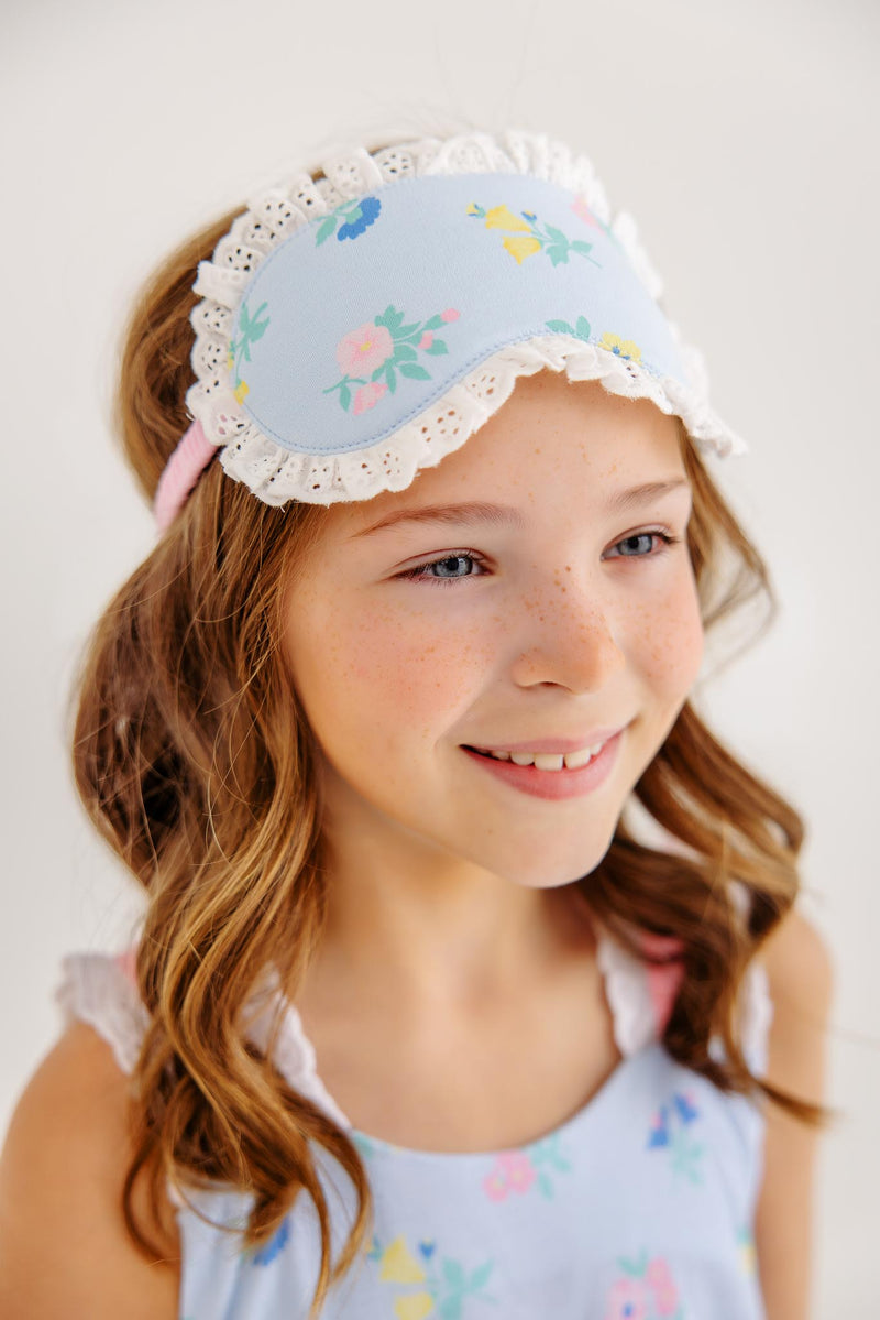 Dream More Mask - Little London Flowers and Pier Party Pink